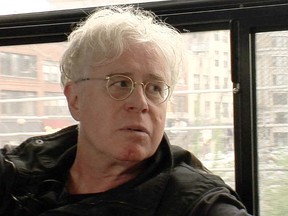 Bruce Cockburn on the bus.