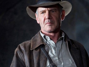 Harrison Ford's Indiana Jones swings by Summer Shadows on Aug. 28, 2013.