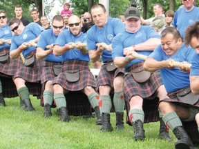 Tug of war at the 2013 Glengarry Highland Games.
Todd Hambleton staff photo