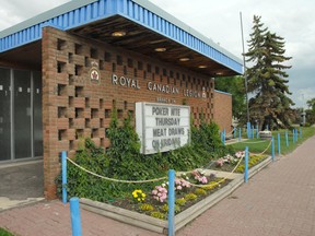 The Royal Canadian Legion roof will play host to JC Coutts this weekend as part of a fundraiser to repair the roof of the aging facility. (Jocelyn Turner/Daily Herald-Tribune)