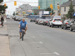 Plans to rebuild Princess Street in the Williamsville neighbourhood include adding bike lanes at the expense of parking spots.
Elliot Ferguson The Whig-Standard