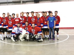 The Beaverlodge 77’s wrapped their ball hockey season with a silver medal at the Wild Rose Ball Hockey Provincial Championship in Edmonton last weekend. (Supplied)