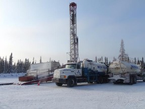 Work crews begin preliminary drilling at Ivanhoe’s Tamarack project, located 16 kilometres north of Fort McMurray. SUPPLIED PHOTO