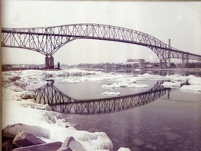 A photo of the original Blue Water Bridge span, built in 1938. SUBMITTED PHOTO/FOR THE OBSERVER/QMI AGENCY