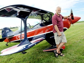 Aerobatic pilot Bill Ludwig will be competing in Upper Canada Open Aerobatic Contest being held for the first time at the Chatham-Kent Municipal Airport August 23-25.  Diana Martin/Chatham Daily News/QMI Agency
