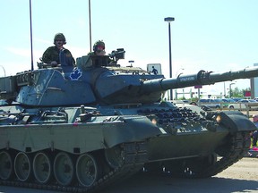 Members of the Canadian military will be honoured at the regimental dinner on Friday, Aug.23 at the Strathcona County Community Centre. File Photo