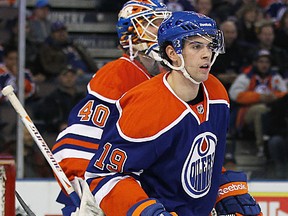 Oilers Justin Schultz skates at Rexall Place in Edmonton, Alberta on Thursday January 24, 2013 Perry Nelson/Edmonton Sun/QMI Agency