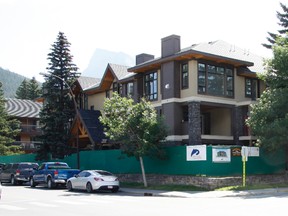 One of the few new constructions seen in the Banff townsite. Banff’s population could far exceed its limit of 8,000 residents in the next decade, states a report prepared on the town. Russ Ullyot/ Crag & Canyon/ QMI Agency