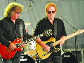 Brian Greenway and Myles Goodwyn from April Wine at the Portage Potato Festival Aug. 10 (Kevin Hirschfield/THE GRAPHIC/QMI AGENCY)