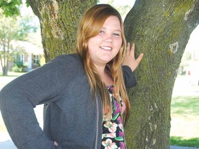 Kylee Pauli, 14, hopes to raise $3,000 for the Canadian Cancer Society at a fundraiser barbecue Aug. 17 in Upper Queen's Park in memory of her neighbour. (Laura Cudworth, QMI Agency)