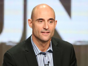 Mark Strong speaks at a panel discussion during the 2013 Summer Television Critics Association tour at the Beverly Hilton Hotel on July 26, 2013 in Beverly Hills, Ca. (Frederick M. Brown/Getty Images/AFP)