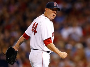 Jake Peavy has given an already strong Boston Red Sox rotation an added boost. (GETTY IMAGES)