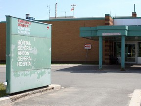 Anson General Hospital in Iroquois Falls. (QMI Agency)