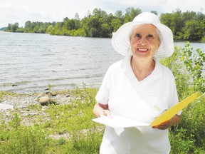 Jeannine Roy-Poirier is working alongside Lost Villages president Jim Brownell in lobbying for an Ontario heritage designation for Lake St. Lawrence, which could boost a proposal for UNESCO recognition of the Lost Villages site.
Staff photo/CHERYL BRINK