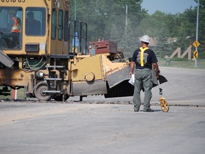 Construction began on Wednesday, August 14 to level out and repave the east railroad crossing of Saskatchewan Drive. Traffic is being detoured along South Avenue for the time being. The project is estimated to be completed by the end of the week.
