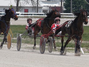 The harness racing season began May 20 at Dresden Raceway with a 10-race program, which ends Labour Day Monday.