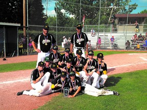 The Sherwood Park PeeWee AAA Athletics baseball team lived up to expectations by winning the recent provincial championships in Red Deer and are hoping for similar success at the Western Canadian Championships in Spruce Grove. Photo supplied