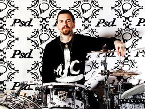 Cornwall native Ryan Leger has been touring with bands since high school, and over the last four years has traveled the world as the drummer for Every Time I Die. 
Submitted photo