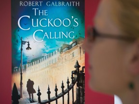 The Cuckoo's Calling by Robert Galbraith is getting a lot of buzz after it was revealed that the author is J.K. Rowling. (QMI Agency File Photo)