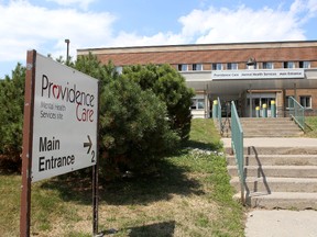 Providence Care Mental Health Services site on King Street in Kingston.