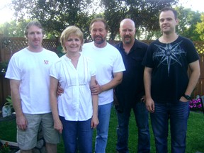 Brennan's Bounty. From left to right: Ian George, Mavis Brennan, Charlie Brennan, Rob Zabowski and Bryce Brennan. (Submitted Photo)