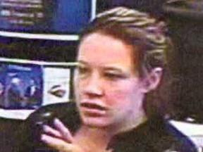 Supplied by RCMP
Grande Prairie RCMP have released this photo of a woman suspected of theft and identity fraud. Anyone with information is encouraged to call the local detachment at 780-830-5700.
