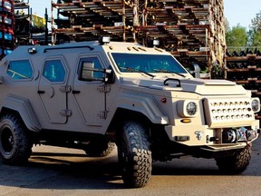 Knicks star J.R. Smith bought a Gurkha F5, which is made by Toronto-based Terradyne Armored Vehicles and used by police and the military. (Terradyne Armored Vehicles Inc.)