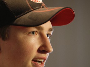 Sault Ste. Marie’s Blake Speers is readying for his rookie Ontario Hockey League season after being selected by the hometown Soo Greyhounds in the first round (11th overall) of the 2013 draft.