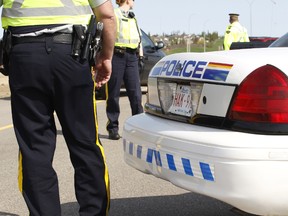 Mounties conduct photo radar.