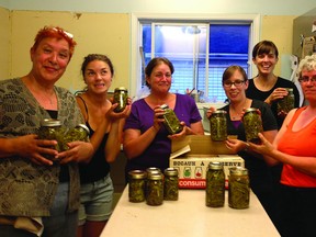 Olga Lazor, Corrine Piech, Sarah Withrow, Fairleigh Seaton, Kim Sendalick and Jacqueline Davies are part of the group hosting the Loving Spoonful's Summer Lovin' Food Fiesta, which is taking place Aug. 22 at Lake Ontario Park.    (SUPPLIED PHOTO)