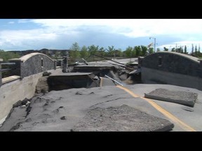 high river flood