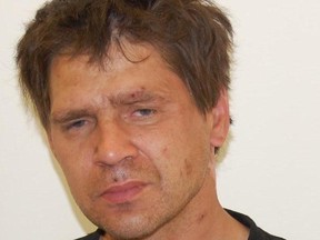 Mounties are issuing an alert to help recapture a Hinton-area man with a long rap sheet. Clayton William Gosney, 47, is wanted on a Canada-wide warrant for violating conditions of his parole. (RCMP PHOTO)