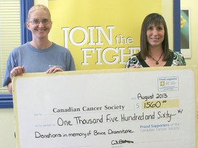 PUC donation to Cancer Society