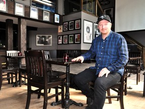 Matt Gibbons, president of Hideaway Records and Bar, inside the new venue in downtown London August 22, 2013. CHRIS MONTANINI\LONDONER\QMI AGENCY