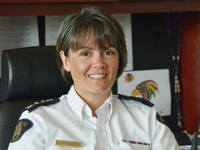 Chief-Supt. Brenda Butterworth-Carr took on the job of Saskatchewan RCMP commanding officer on Thursday. (RCMP Handout)