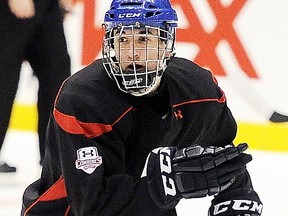 Defenceman Justin Lemcke (Whitby minor midget), Belleville's first-round pick at the 2013 OHL draft, will be among the newcomers reporting to Bulls training camp Wednesday at Yardmen Arena. (OHL Images)