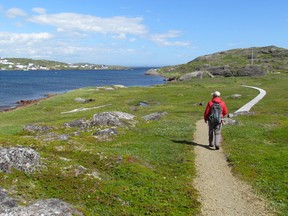 Walking along the path on Saddle Island, a short boat ride from Red Bay, it's easy to spot remnants of its days as a Basque whaling station. DIANE SLAWYCH PHOTO