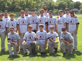 The St. Thomas Minor Bantam Optimist Cardinals claimed their sixth London and District Baseball Association championship in seven years, over the weekend in London.