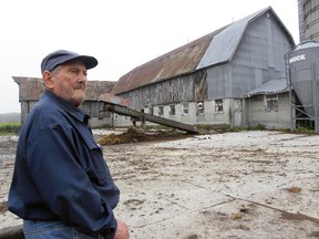 Frank Meyers says the family won't leave their ancestral home after the federal government and the defence ministry expropriated his 228-acres of farmland, just south of Meyers Road in Quinte West, Ont. They have until Sept. 30 to remove farm machinery and other items from the property. He doesn't know what will happen after the deadline. - ERNST KUGLIN/The Intelligencer/QMI Agency