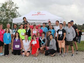 There were a total of 25 people that participated in the “Bring Back Cochrane's Triathlon” event including individual and team competitors.