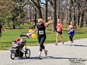 Participants flocked to recent fundraiser Noelle's Gift of Fitness earlier this year at Canatara Park. The latest fundraiser, Light up the Night for Noelle, will be held Oct. 5. (PHOTO COURTESY TOSHA LOBSINGER PHOTOGRAPHY)