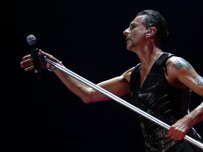 Depeche Mode played to a sold out crowd at the Molson Amphitheatre on Sunday night. (DAVE THOMAS, Toronto Sun)