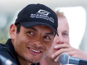 Fred Rodriguez says despite turning 40 this week, he plans to continue racing in the upcoming years. (Amber Bracken, Edmonton Sun)