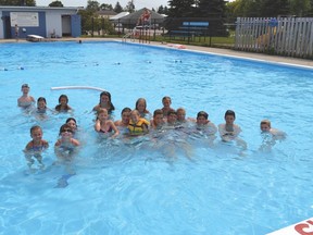 It was the last day for the Lucknow pool on Aug. 30 and the kids made the most of it as they splashed around and soaked up the sun. The theme for the day was pirate day.