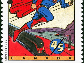 Superman stamp