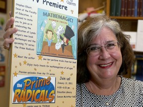 Lynda Colgan, an associate professor of education at Queen's University, in Kingston is the consultant for Prime Radicals, an education show on TVO.
IAN MACALPINE/KINGSTON WHIG-STANDARD/QMI AGENCY