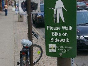 Bicycle sign