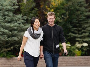 Facebook founder Mark Zuckerberg and wife Priscilla Chan dashed off to Hungary to check out a rare dog breed kennel and play with some pups. 

(Rick Wilking/REUTERS)