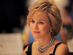 Naomi Watts stars as Princess Diana in the film 'Diana'.