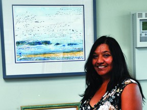 Ela Thakore is this month's Vulcan County artist of the month. Stephen Tipper Vulcan Advocate